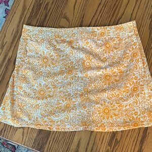 Rip Skirt Floral Skirt